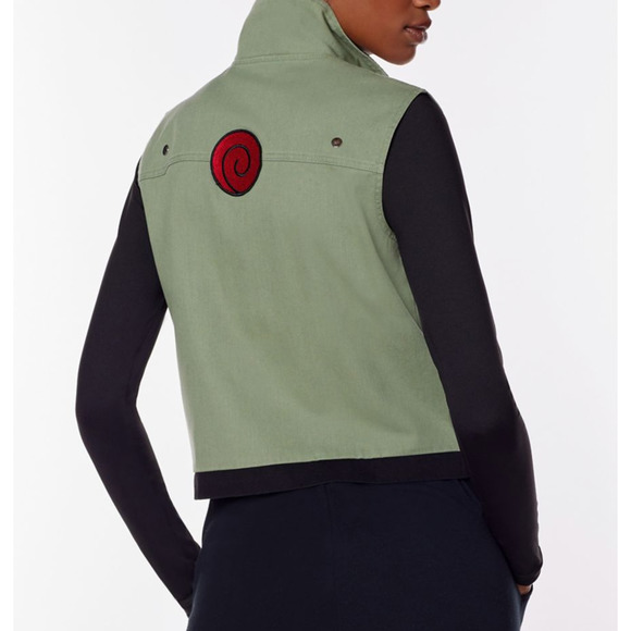 NARUTO SHIPPUDEN KAKASHI JONIN VEST WOMENS - Picture 2 of 7